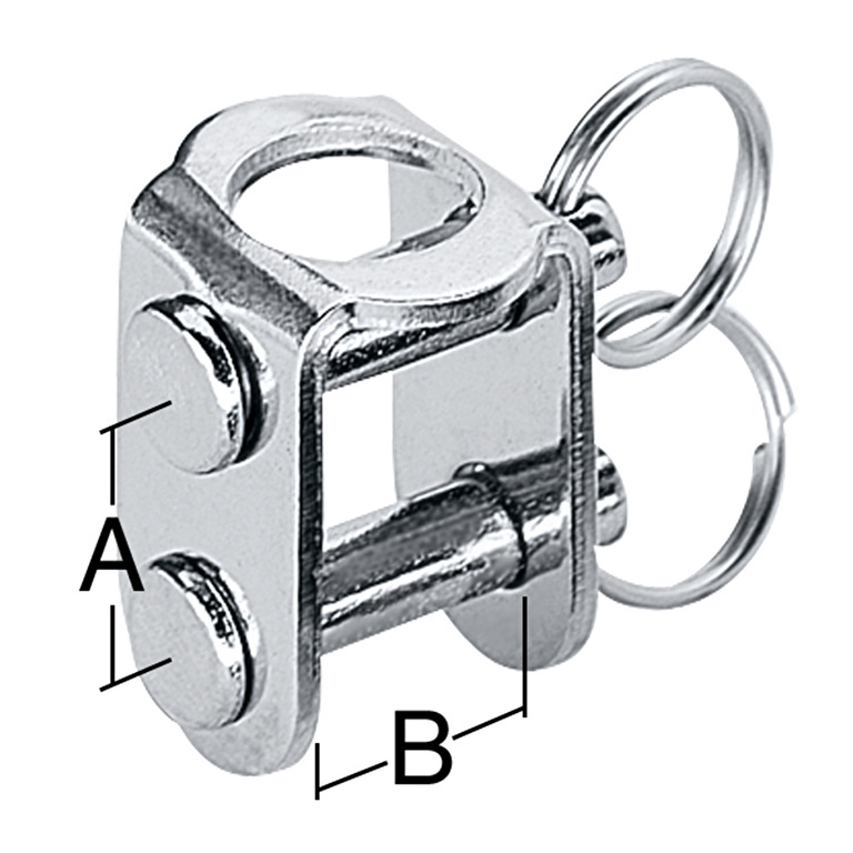Harken 5 mm Stainless Steel U-Adaptor Harken 5 mm Stainless Steel U-Adaptor