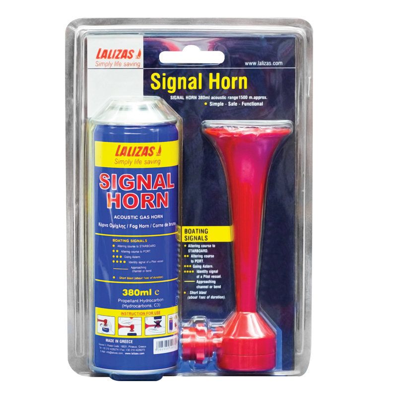 Lalizas Pneumatic sound signal 380ml Lalizas Pneumatic sound signal 380ml