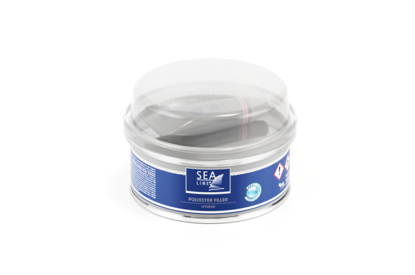 SeaLine POLYESTER FILLER LOW STYRENE: UNIVERSAL AND WITH FIBERGLASS250g SeaLine POLYESTER FILLER LOW STYRENE: UNIVERSAL AND WITH FIBERGLASS250g