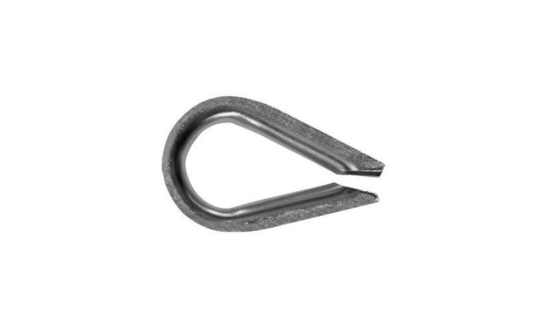 Marcopol stainless steel thimble 3mm Marcopol stainless steel thimble 3mm