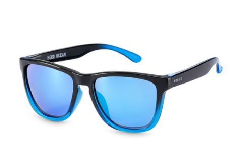 Rookie Hero Sunglasses Ocean blue and black