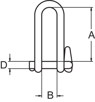 AS Key pin shackle 5