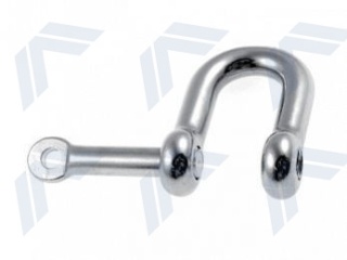 AS Straight D-shackle with captive pin 5