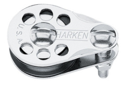 Harken blok 51mm pro ocelové lano s háčkem