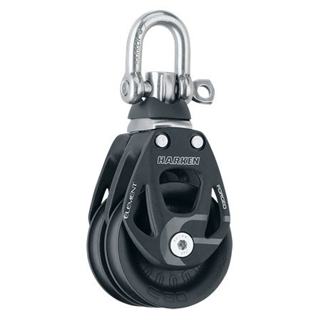 Harken Blok Element 60 mm s dvojitým karabinem