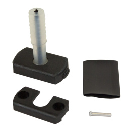 Optiparts Releasable rubber joint with rope core for tiller extension