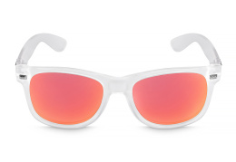 Rookie Glasses Sunday transparent-red