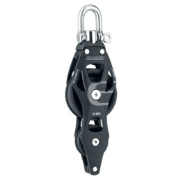 Harken Blok element 80mm krętlik zaczep wiolinowy