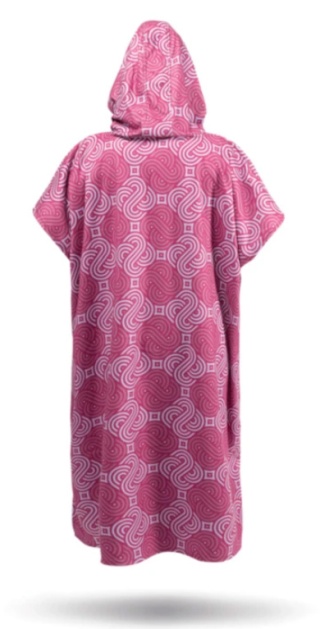 Zhik ručník s kapucí v růžové barvě- poncho