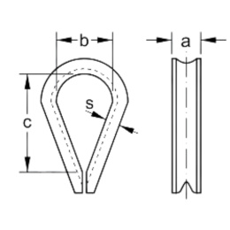 AS Stainless steel thimble 8