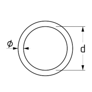 AS Kółko nierdzewne A4 3X15