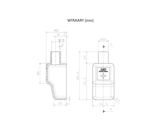 Maz OSŁONA KLEM AKUMULATORA